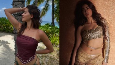 Ananya Panday & Janhvi Kapoor Set The Internet On Fire, Flaunting Their Sizzling Midriff