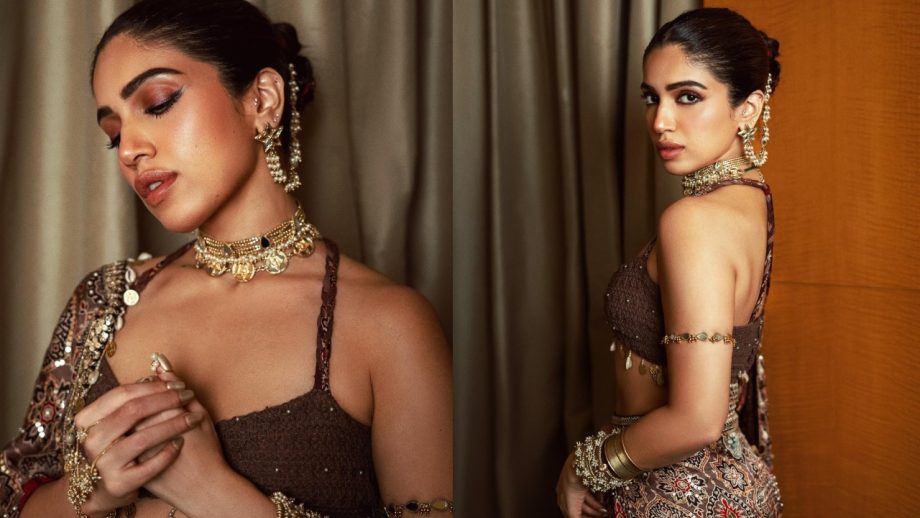 Bhumi Pednekar Redefines Bohemian Chic In Bold Bralette & Skirt, Take A Look 941077