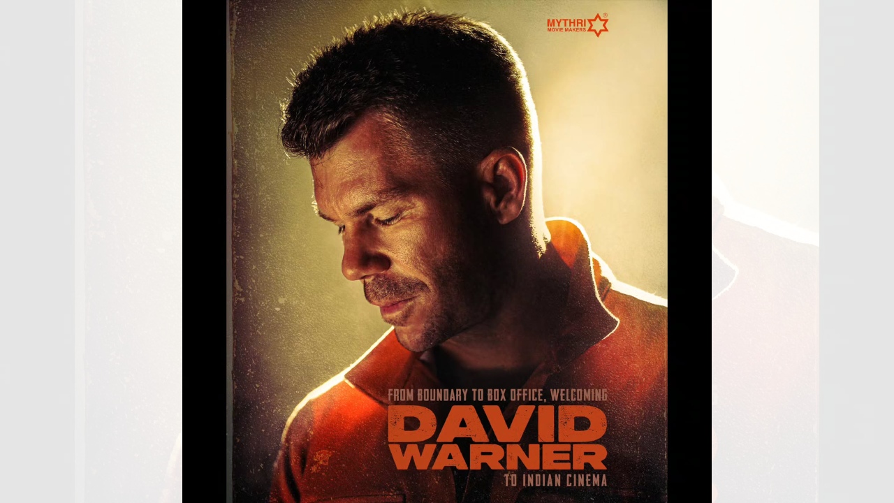 David Warner's look from Indian film debut revealed; to have a cameo in 'Robinhood' 940583