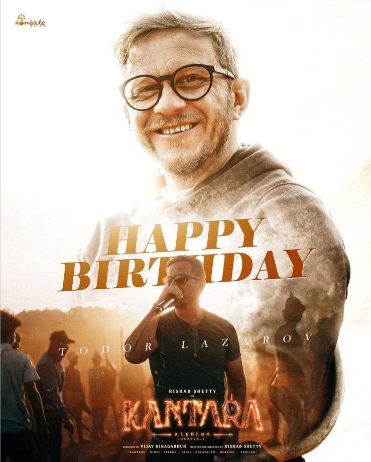 Hombale Team Presented a Heartfelt Gesture to Kantara: Chapter 1 Stunt Choreographer Todor Lazarov on His Birthday! 940053