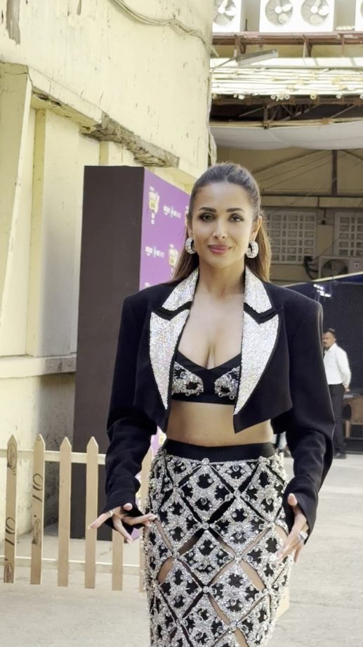 Malaika Arora Dazzles In See-Through Sparkling Skirt and Bralette, Watch Video 941720