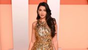 Nora Fatehi shines & glitters in a gold ensemble at the 2025 Vanity Fair Oscars Afterparty 939259