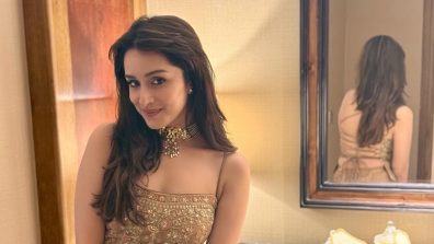 Shraddha Kapoor’s Golden Hues are a Style Statement