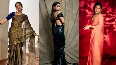 Rashmika Mandanna’s Saree Looks That Screams Attention With Elegance