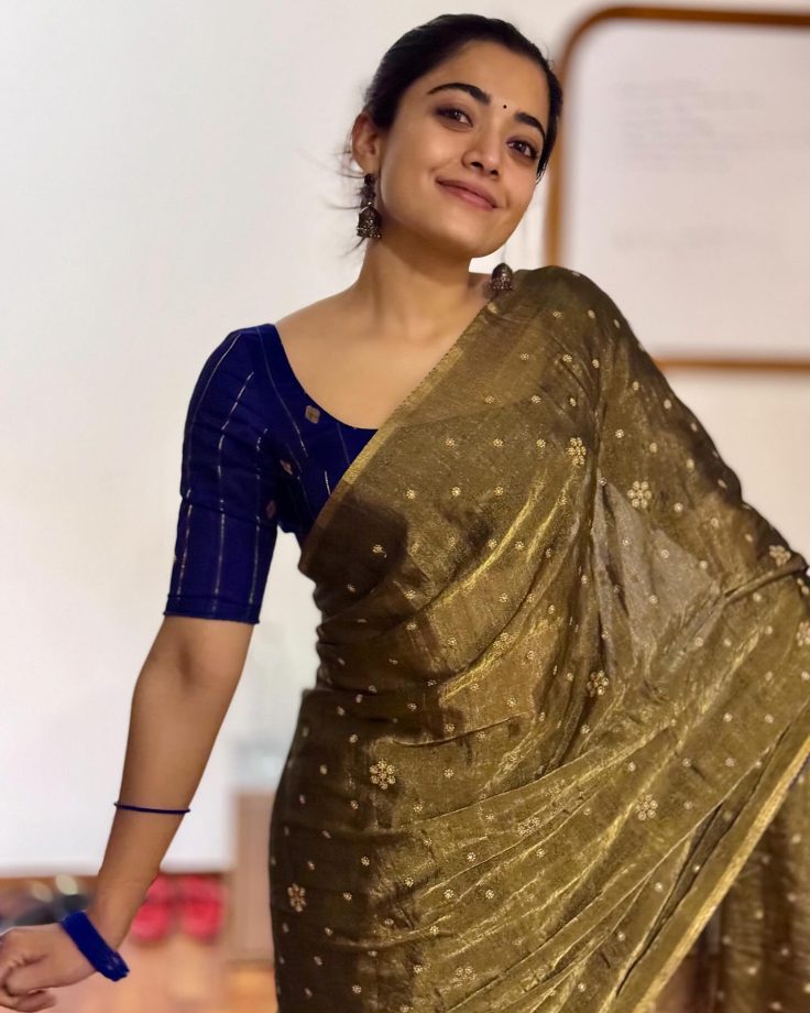 Rashmika Mandanna's Saree Looks That Screams Attention With Elegance 939940