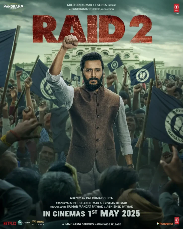 Riteish Deshmukh goes at loggerheads with Ajay Devgn in 'Raid 2'; look revealed 941947