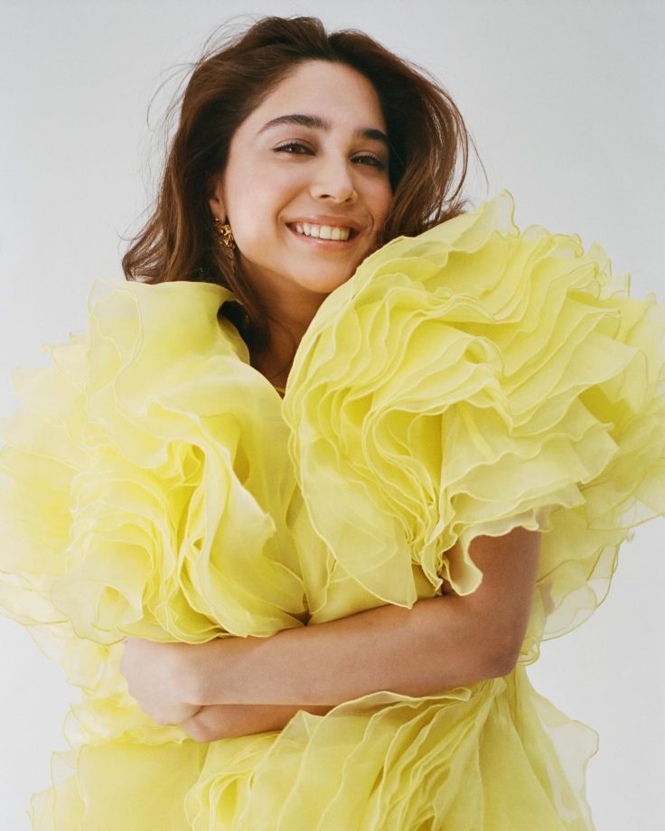 Sharvari Wagh Is A Ray Of Sunshine In Yellow Ruffle Top - See Pics 940956