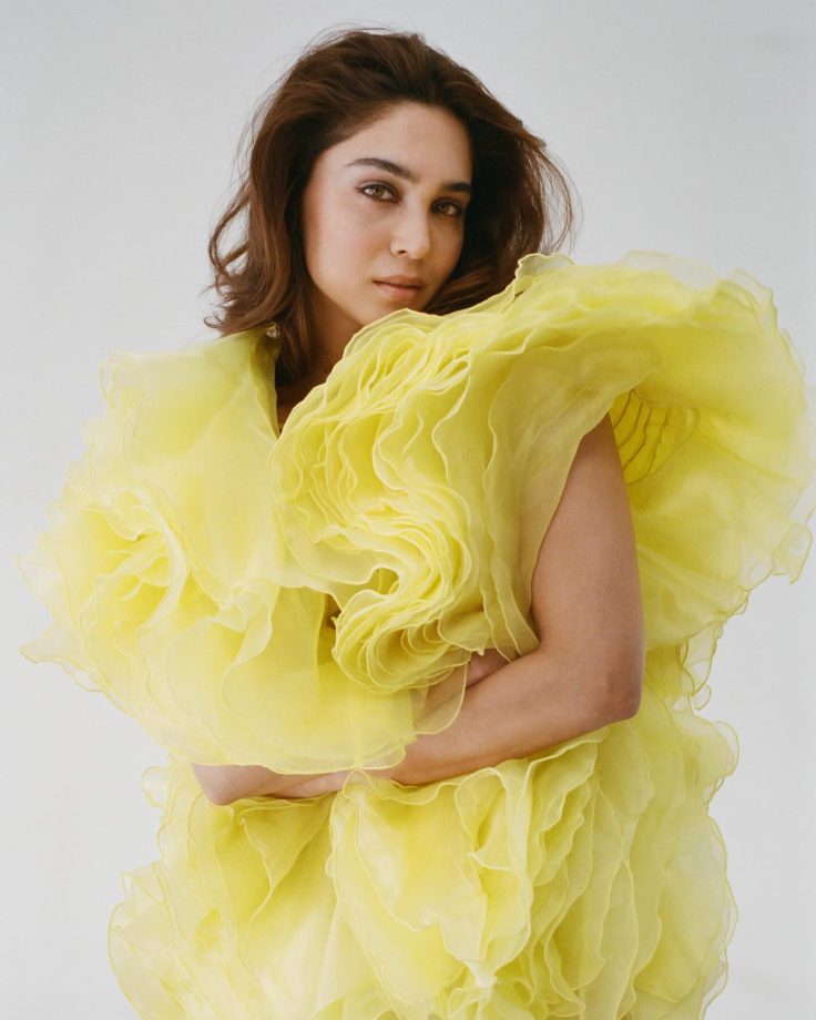 Sharvari Wagh Is A Ray Of Sunshine In Yellow Ruffle Top - See Pics 940958