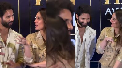 The Unthinkable Happened: Shahid Kapoor & Kareena Kapoor share a hug & talk at length after years!