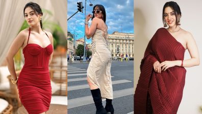 Times Aditi Sharma Proved She’s Trendsetter In Bold Her Vibrant Outfits